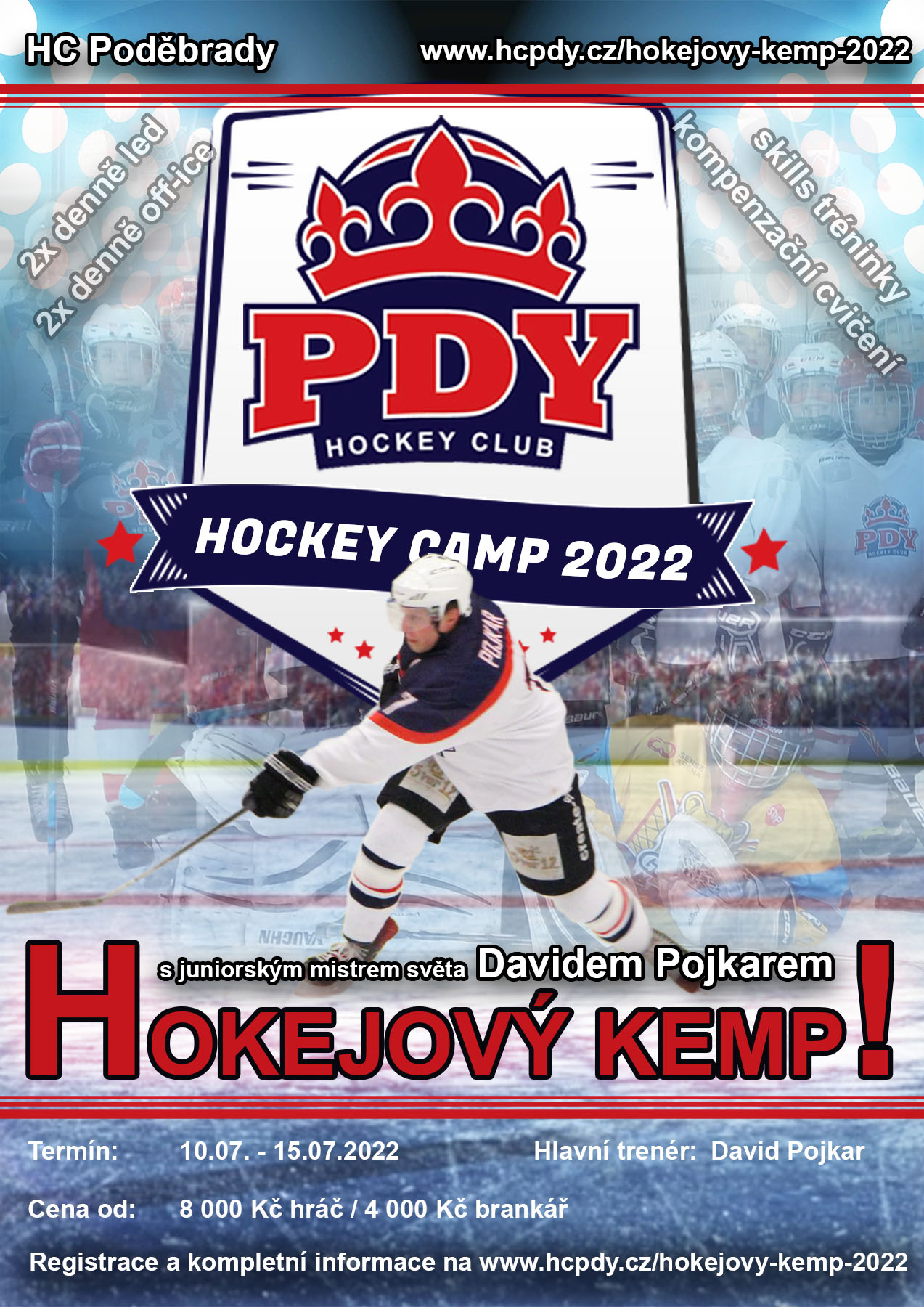 Hokejový kemp HC Poděbrady 2022